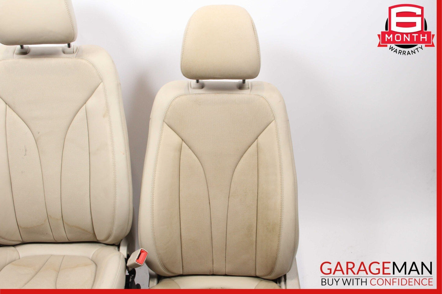 19-20 Lincoln Nautilus Front Right & Left Complete Seat Cushion Cover Set of 2
