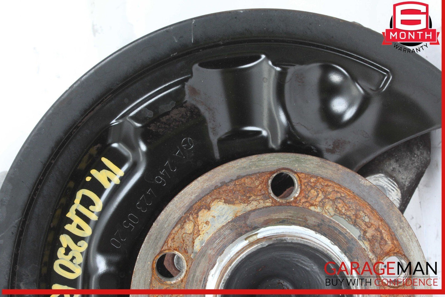 14-19 Mercedes W117 CLA250 Rear Right Passenger Side Wheel Spindle Knuckle Hub