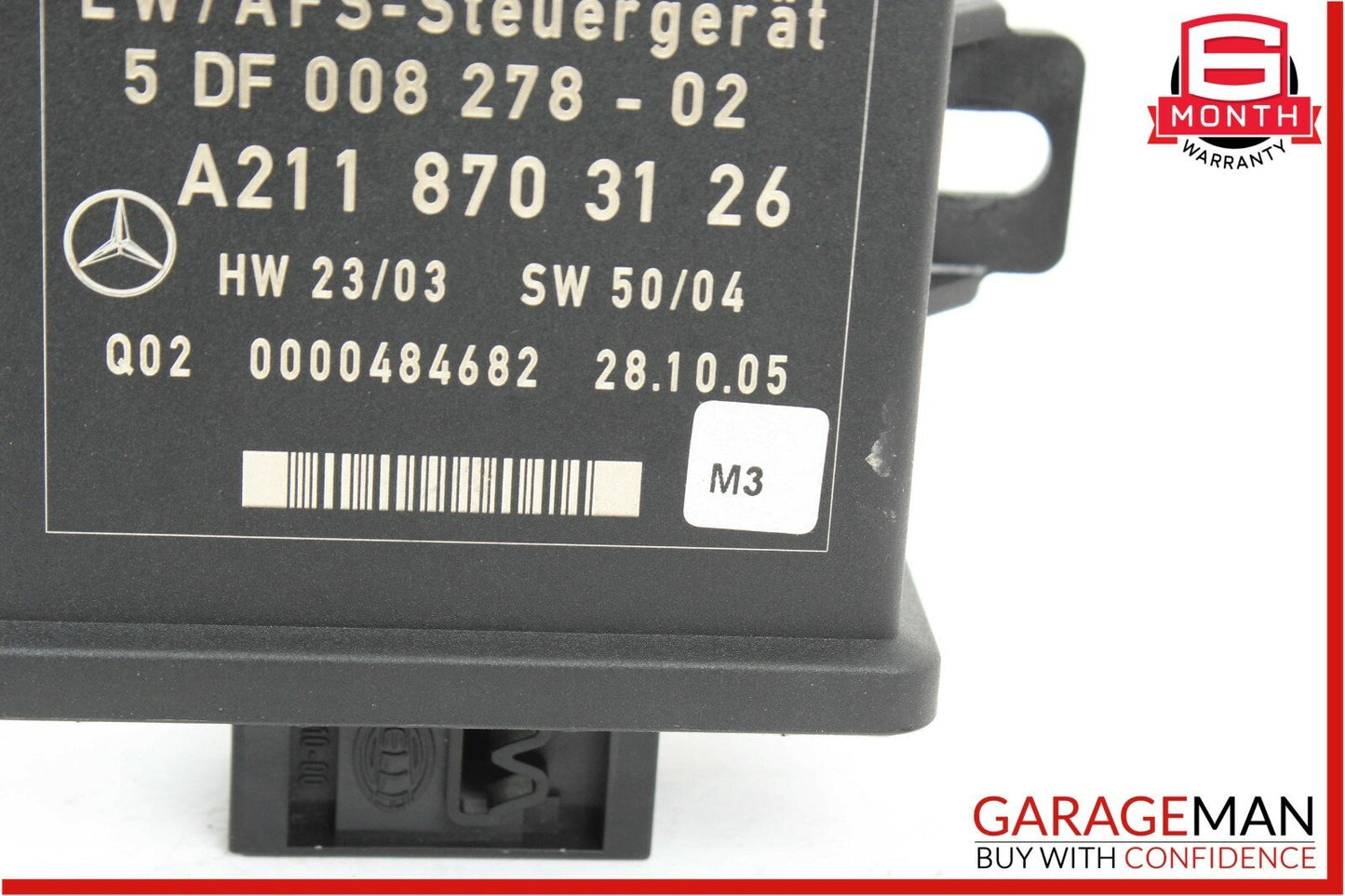 06-10 Mercedes W219 CLS500 R500 Headlight Head Light Lamp Control Module Unit