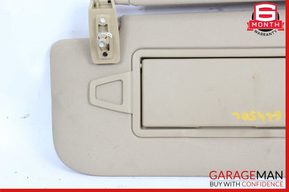 06-12 Mercedes X164 GL450 Front Left Side Sun Visor Sunvisor Shade Brown OEM