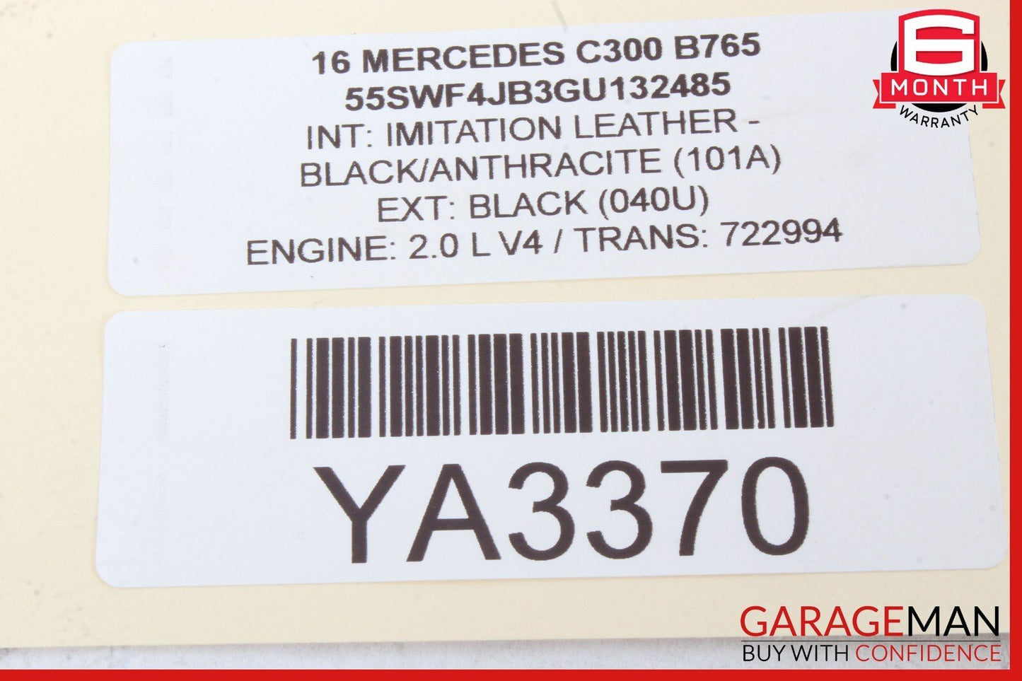 15-20 Mercedes W205 C300 C350e Front Left Driver Side Seat Control Module Unit