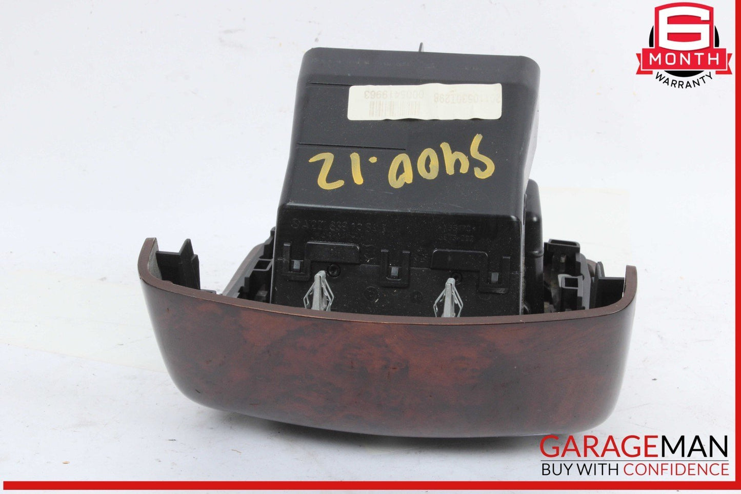 07-13 Mercedes W221 S400 Hybrid Rear Center Console AC A/C Air Vent Trim OEM