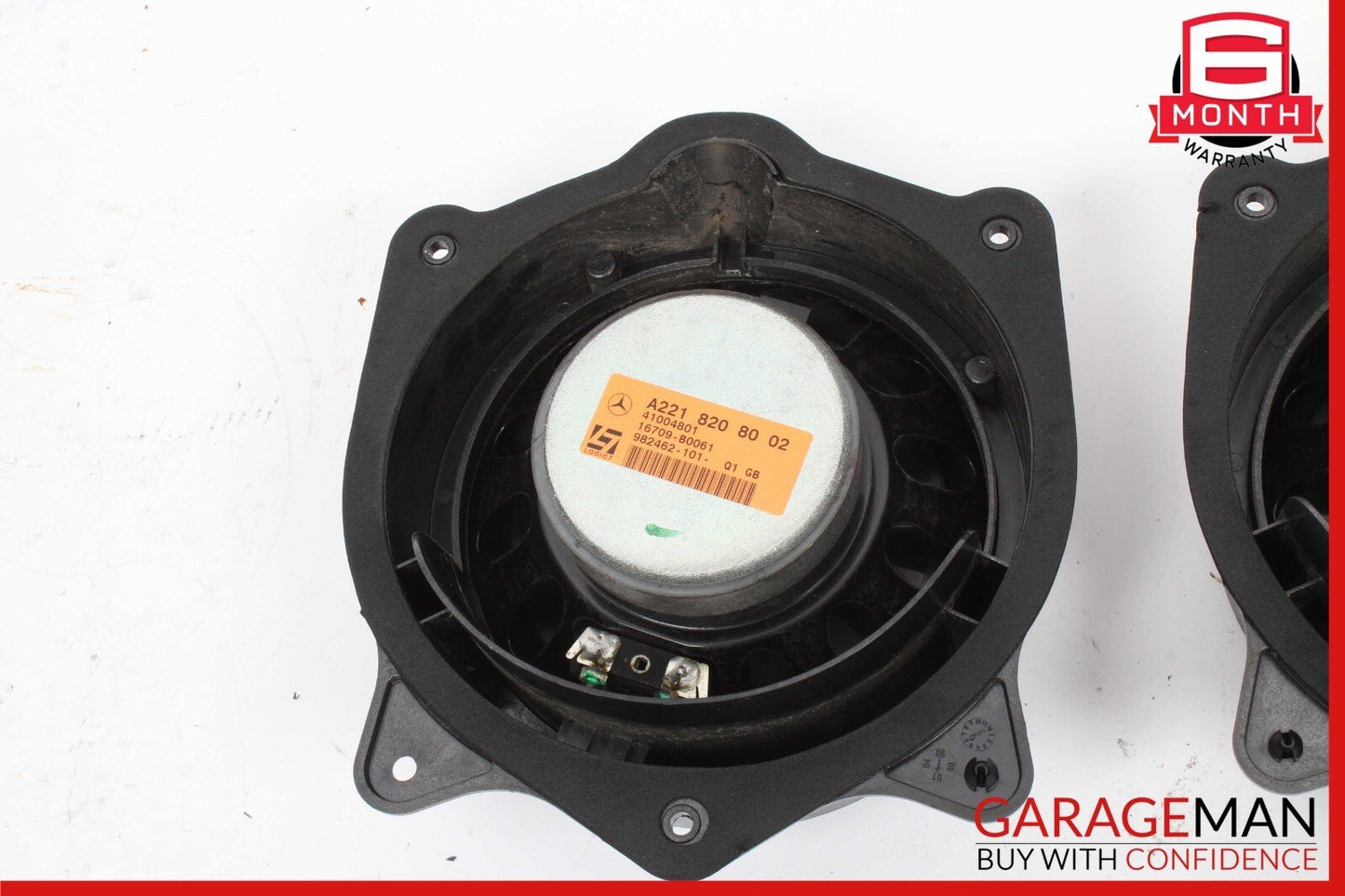 10-13 Mercedes W221 S550 S350 S400 Rear Door Loud Speaker Speakers Set of 2 Pc