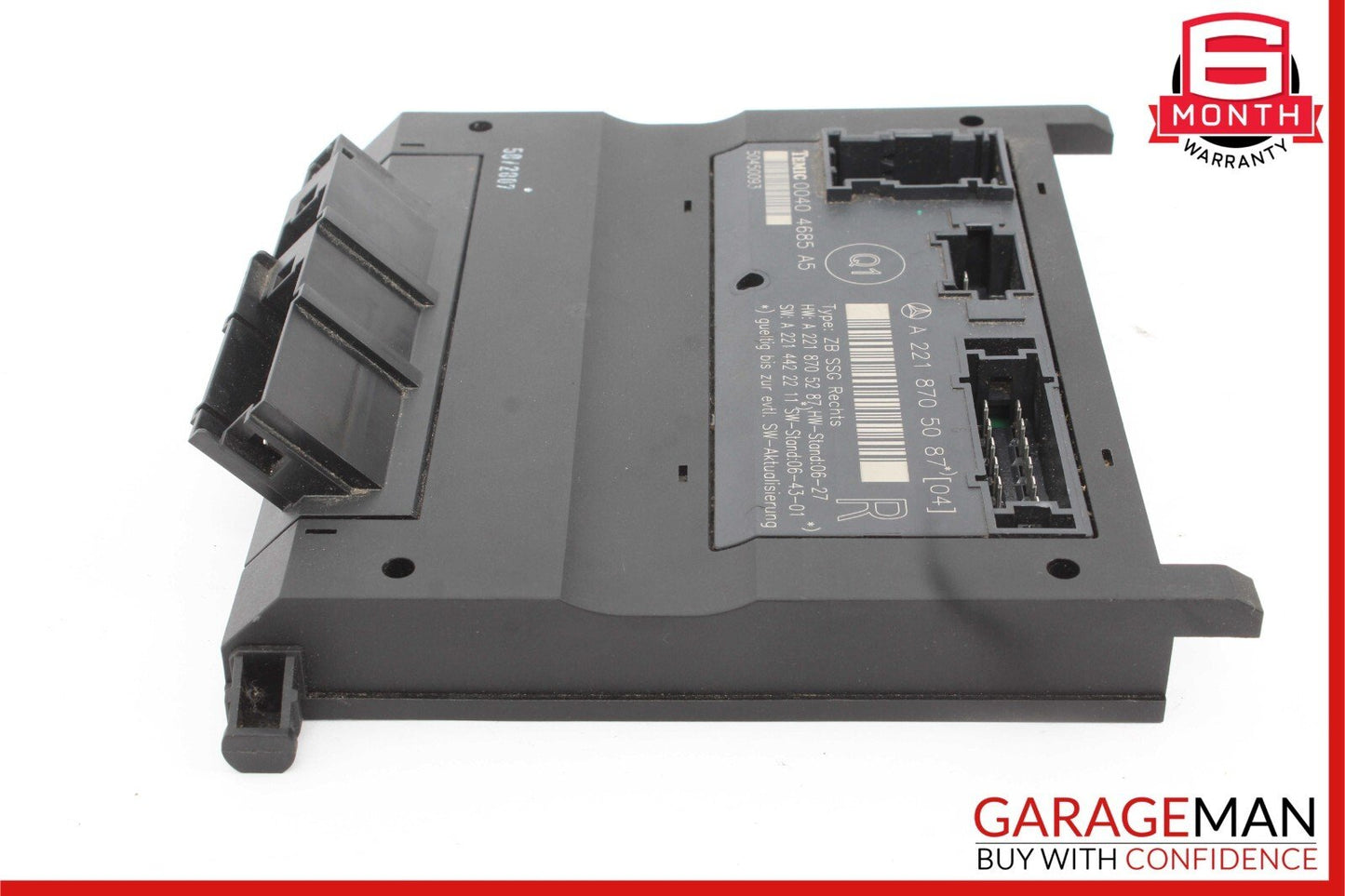 07-13 Mercedes W221 S550 S400 S350 Front Right Side Under Seat Control Unit OEM