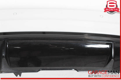 18-19 Audi RS5 Rear Bumper Cover Assembly White OEM