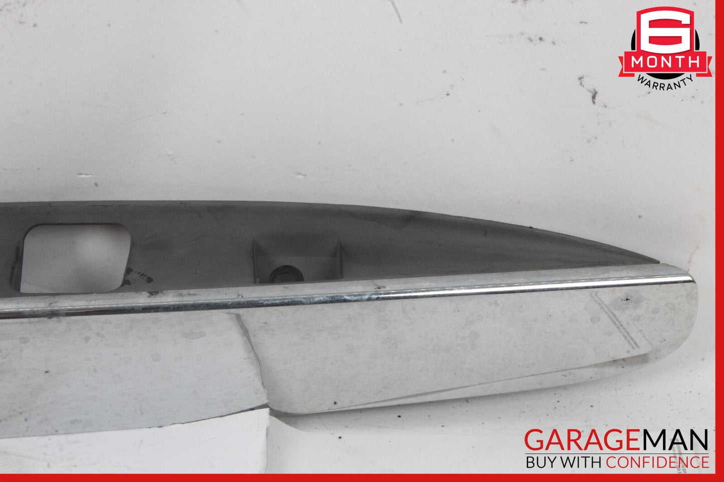 06-13 Mercedes W251 R350 R500 Rear Trunk Tailgate Handle Trim Cover Chrome OEM