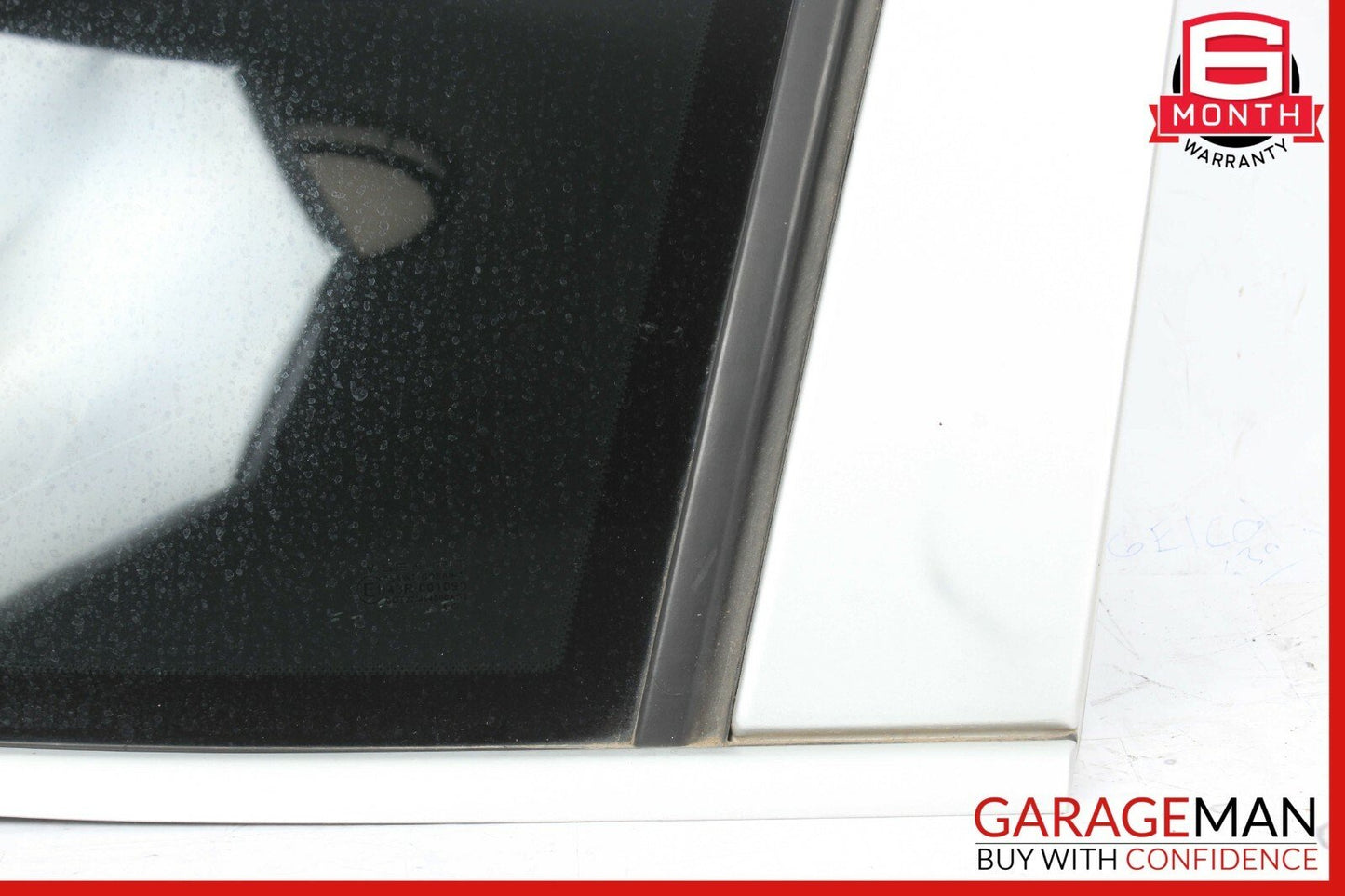 03-06 Porsche Cayenne 955 958 Rear Right Passenge Side Quarter Window Glass OEM