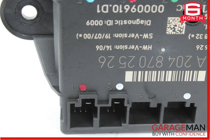 08-14 Mercedes W204 C300 Rear Right Passenger Side Door Controller Module Unit