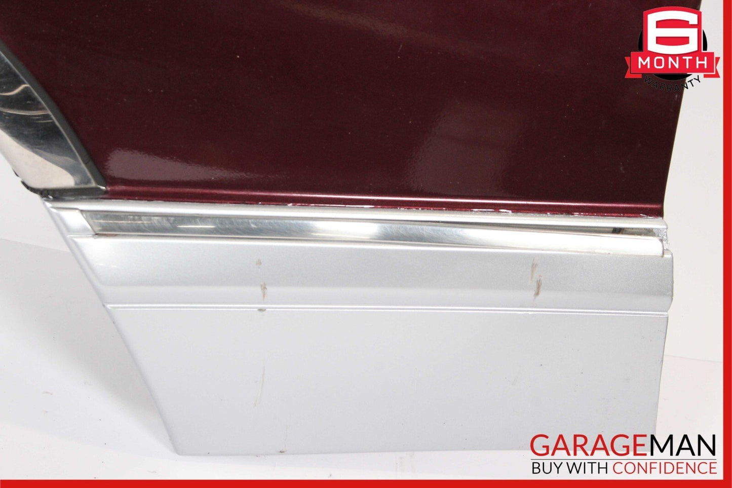79-91 Mercedes W126 420SEL Front Left Side Wing Fender Panel Cover Assy Red