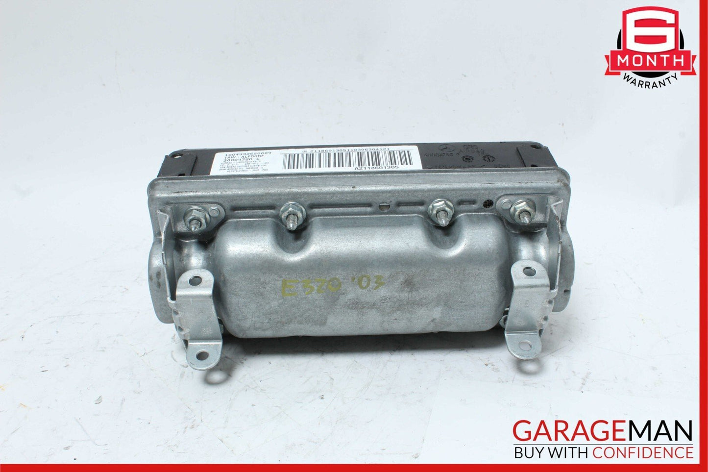 03-09 Mercedes W211 E320 E55 AMG Dash Dashboard Glove Box Airbag Air Bag OEM