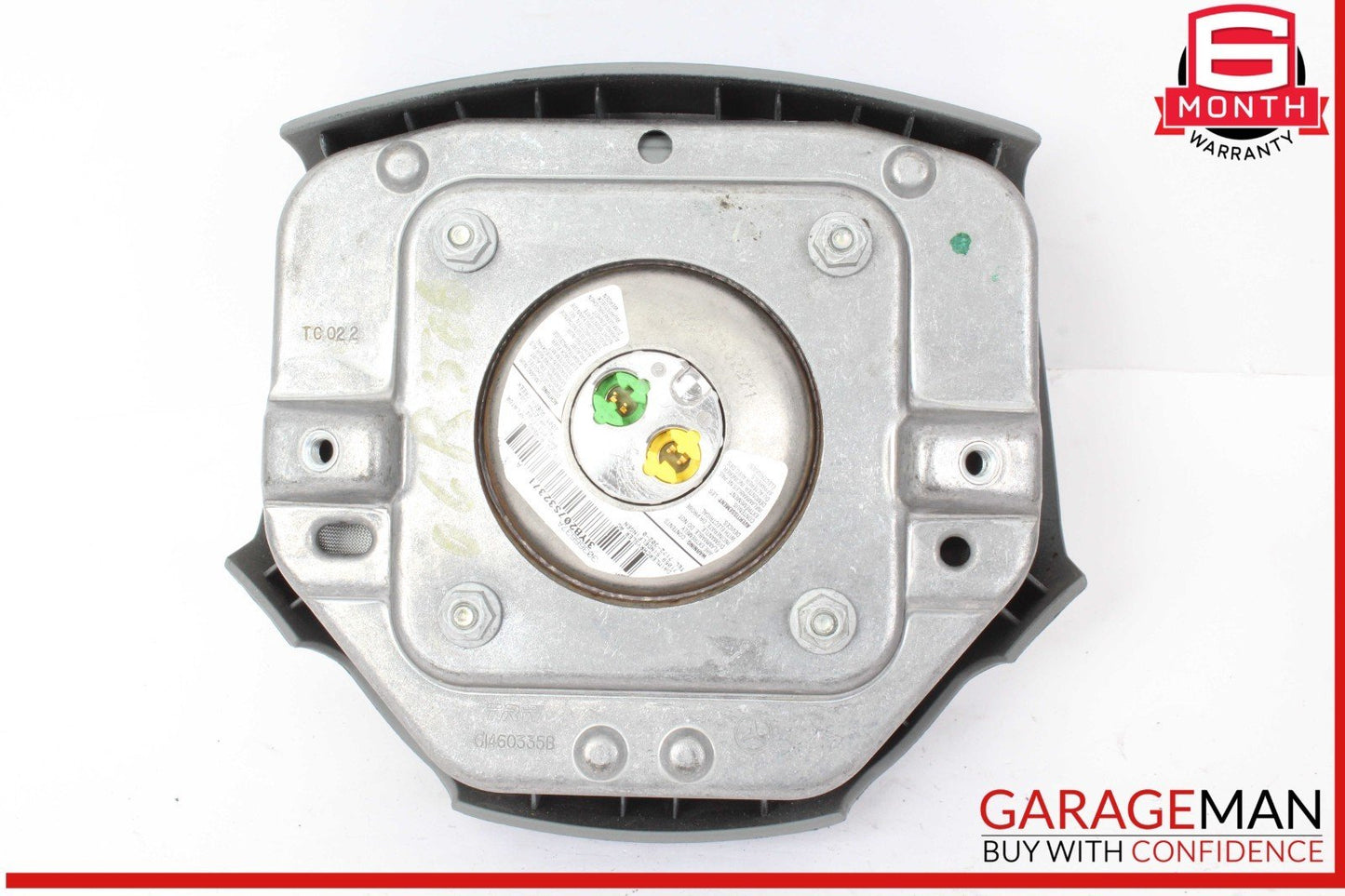 06-08 Mercedes W251 R500 Driver Side Steering Wheel Airbag Air Bag Gray