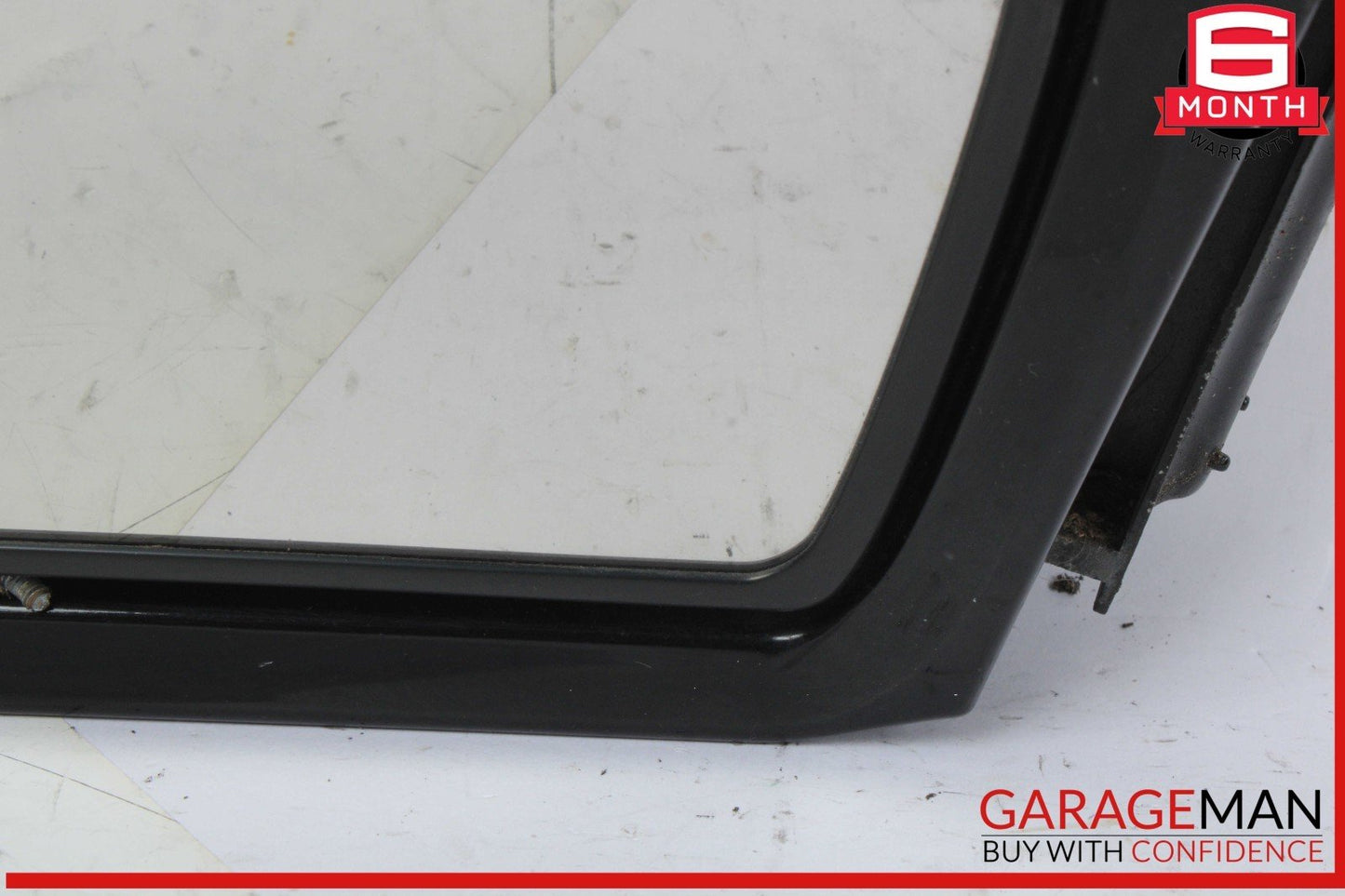 00-03 Mercedes W210 E320 Front Left Driver Side Rear View Mirror Black OEM