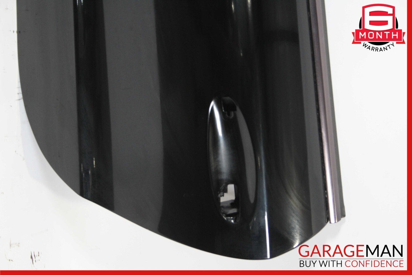03-12 Mercedes R230 SL550 Front Left Side Exterior Door Shell Frame Panel Black