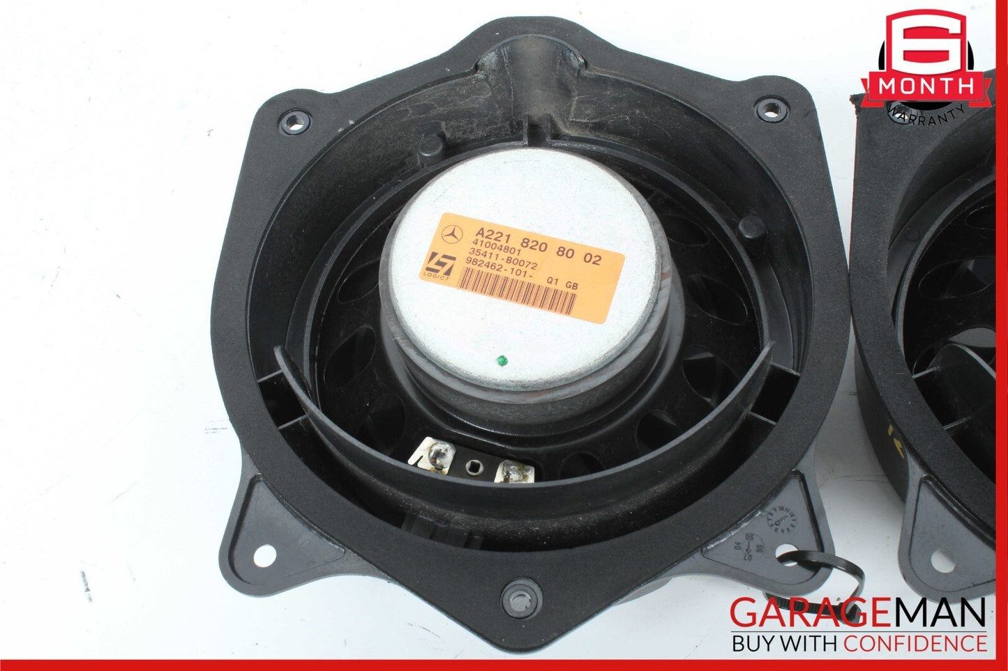 10-13 Mercedes W221 S550 S350 S400 Rear Door Loud Speaker Speakers Set of 2 Pc