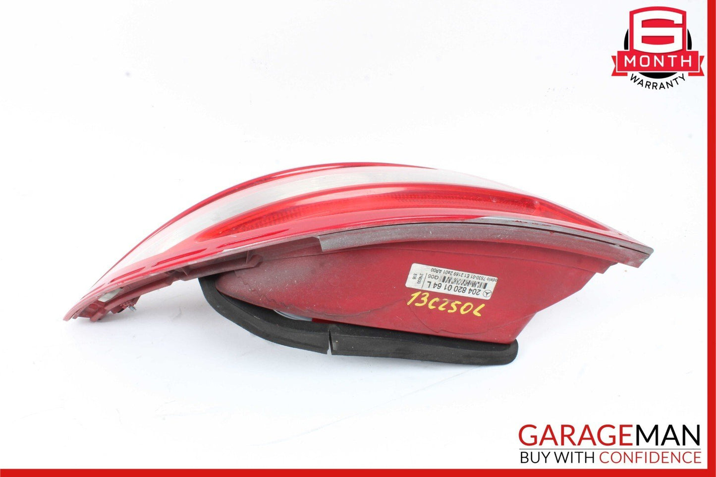 08-11 Mercedes W204 C300 C250 C63 Rear Left Taillight Tail Light Lamp