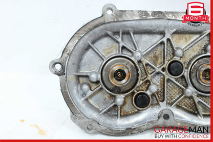 06-10 Mercedes C230 CLK350 E350 Front Left Engine Timing Chain Plate Valve Cover
