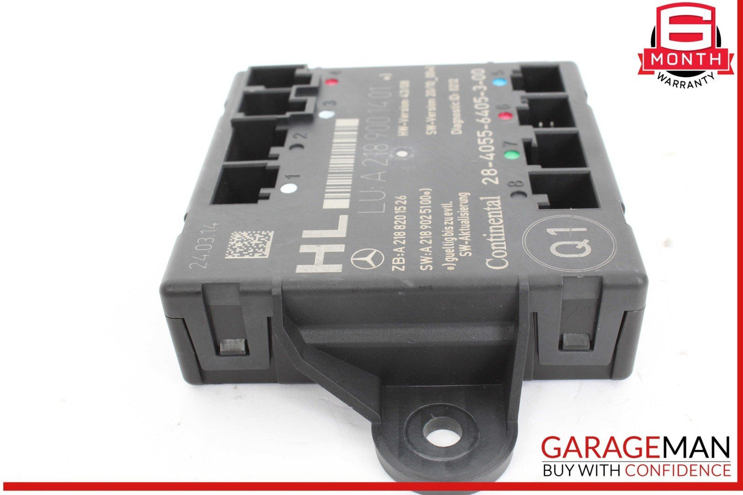 08-18 Mercedes W204 C250 CGI Rear Left Side Door Control Module Unit OEM