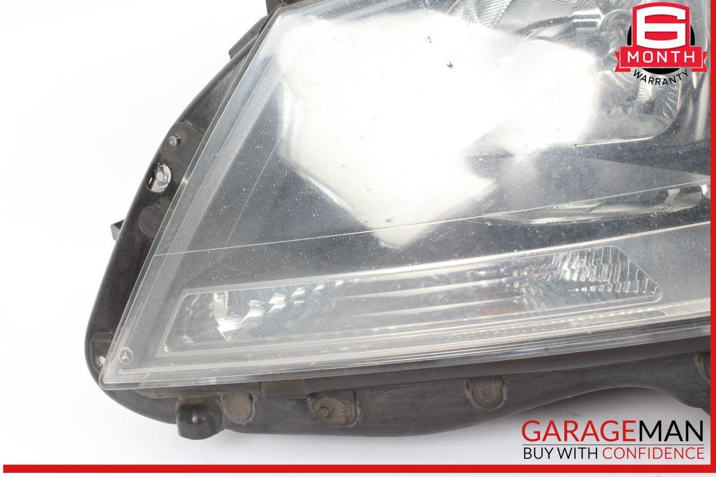 12-14 Mercedes W204 C250 Front Left Side Headlight Head Light Lamp Halogen OEM