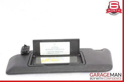 08-14 Mercedes W204 C300 C250 Front Left Side Sun Visor Sunvisor Shade Cover OEM