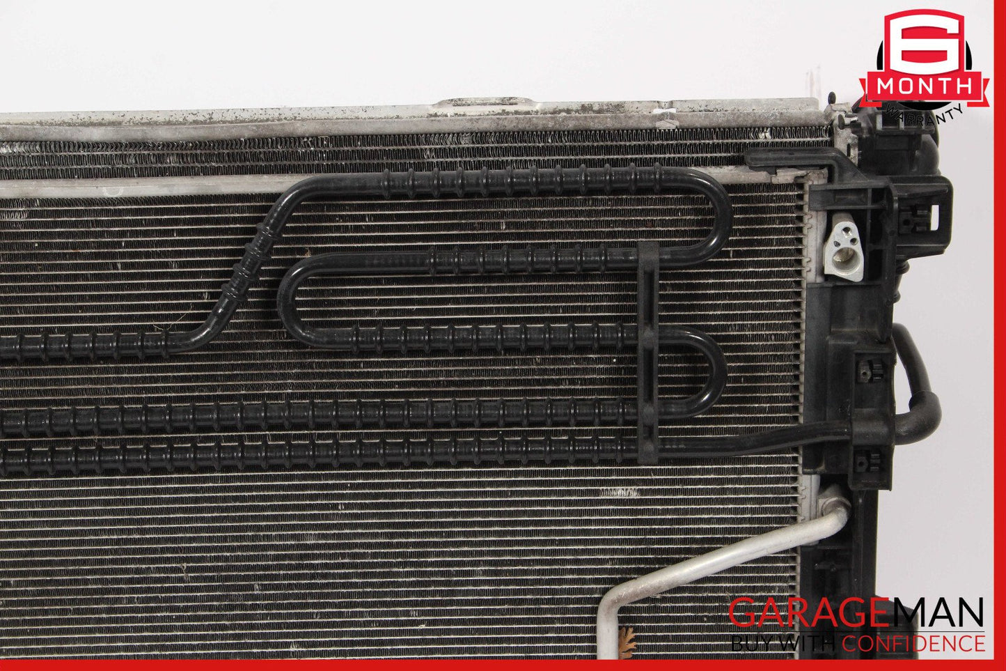 12-15 Mercedes W204 C250 Engine Motor Cooling Radiator A/C AC Condenser