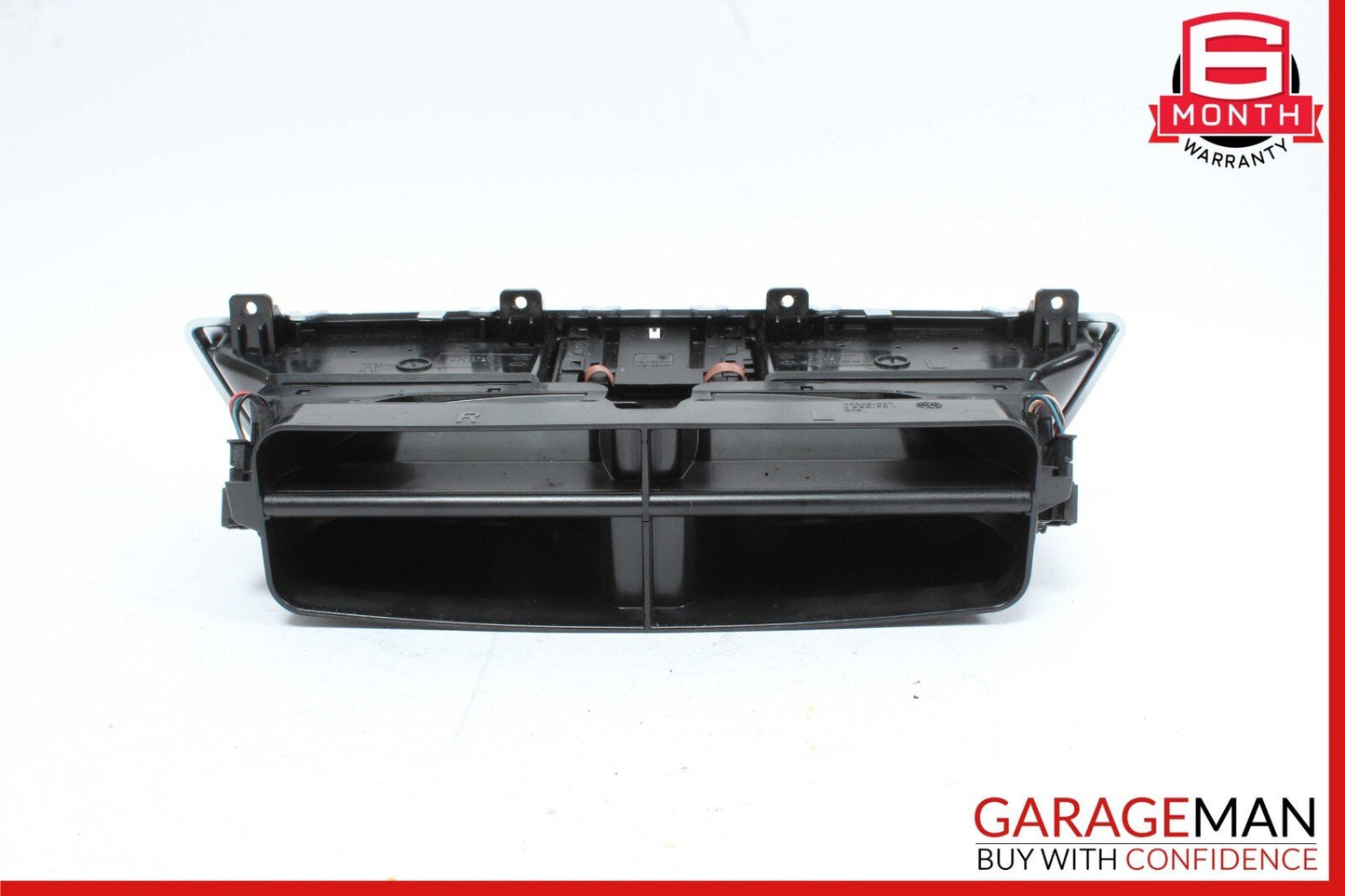 07-13 Mercedes W221 S350 S600 Dashboard Center Dash A/C Air Vent Trim Clock Assy