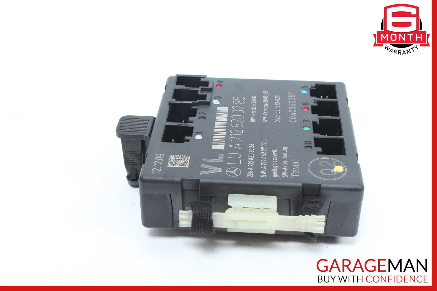 08-14 Mercedes W204 C300 C350 Front Left Side Door Control Module OEM
