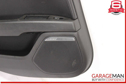 12-18 Audi A7 Rear Left Driver Side Interior Door Panel Trim Cover OEM