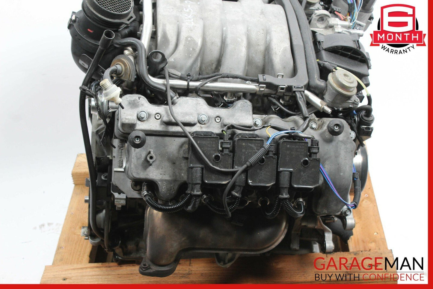 98-02 Mercedes W208 CLK320 E320 Engine Motor Block Assembly OEM