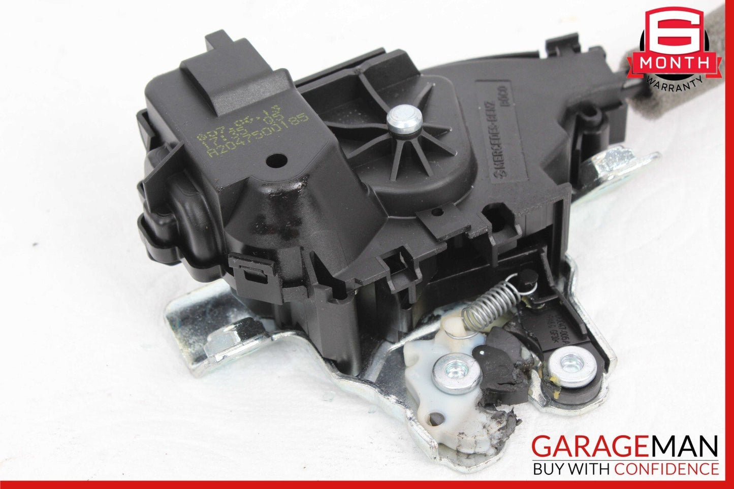 08-18 Mercedes CLS400 E350 Rear Trunk Lid Actuator w/ Cylinder Lock Latch Assy