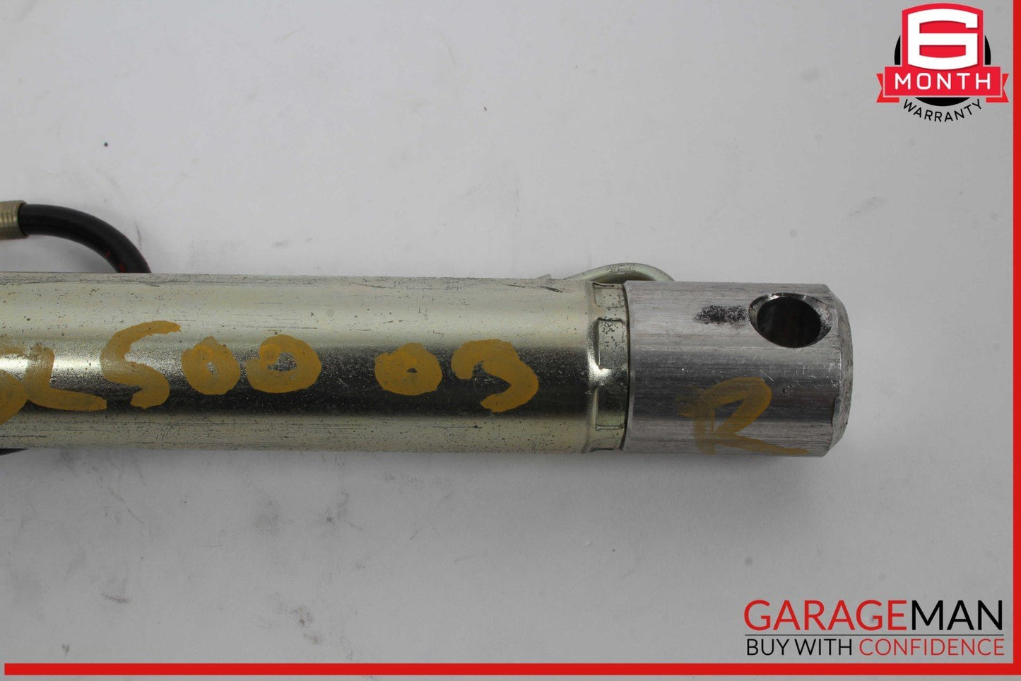 03-12 Mercedes R230 SL500 Convertible Right Roof Main Top Drive Lift Cylinder