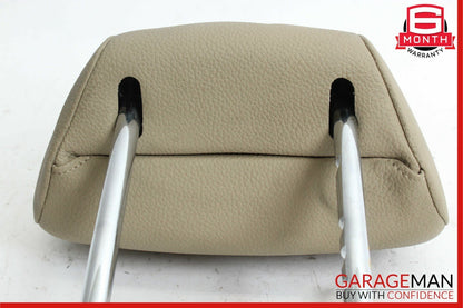 12-14 Mercedes W204 C250 Rear Left / Right Side Seat Headrest Head Rest Beige
