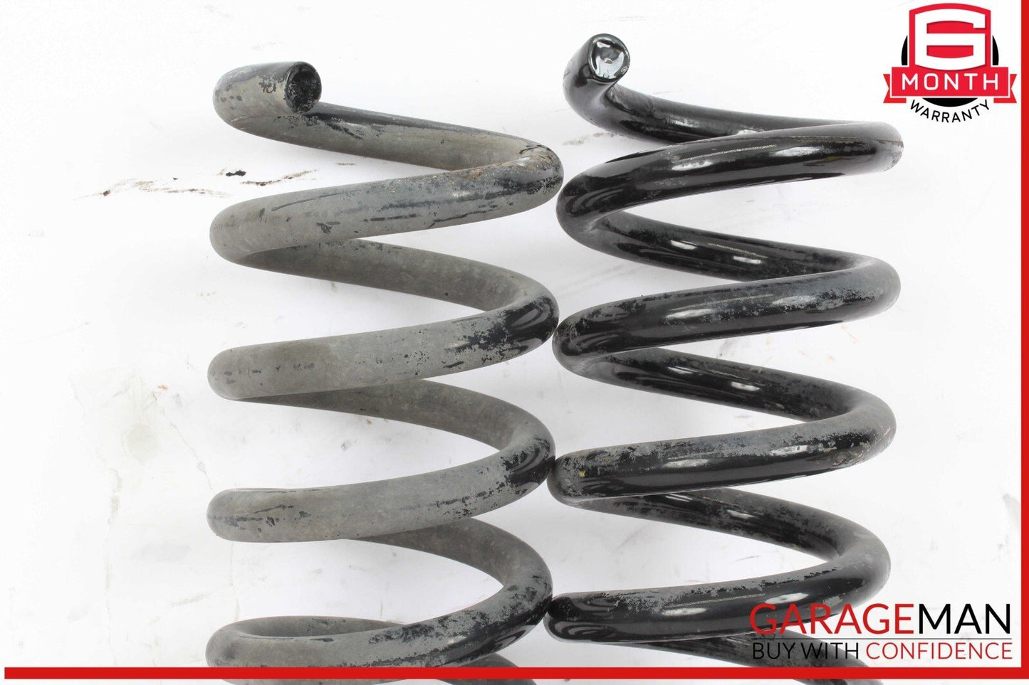 08-14 Mercedes W204 C300 Rear Right and Left Suspension Coil Spring Set OEM