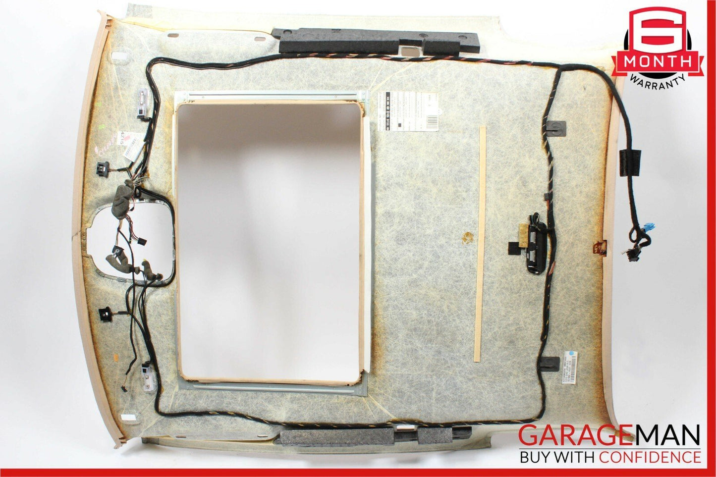 00-06 Mercedes W215 CL55 CL600 Roof Headliner Pillar Trim Assembly Suede OEM