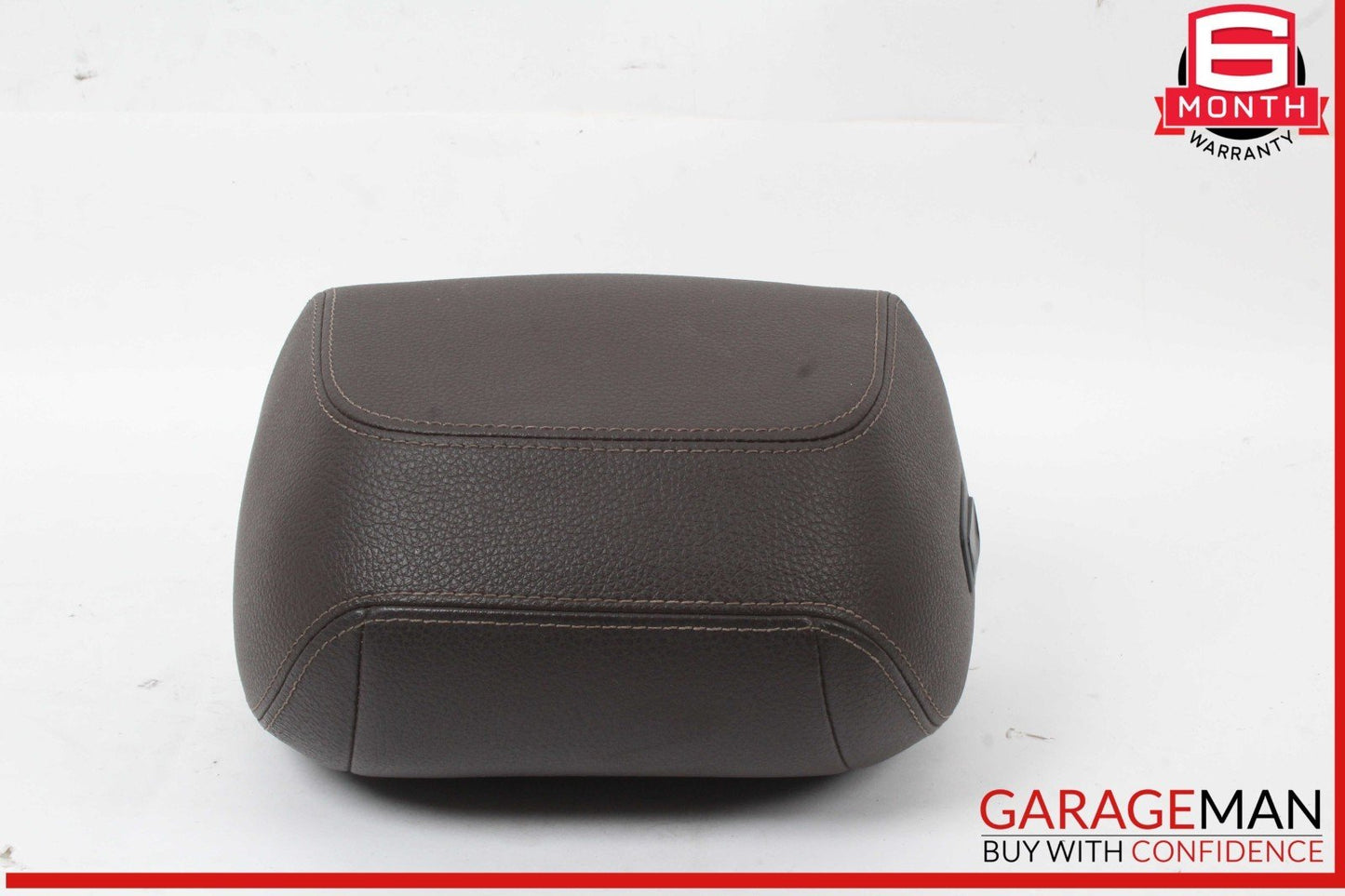 14-18 BMW X5 F15 Front Left or Right Seat Headrest Head Rest Leather Brown OEM