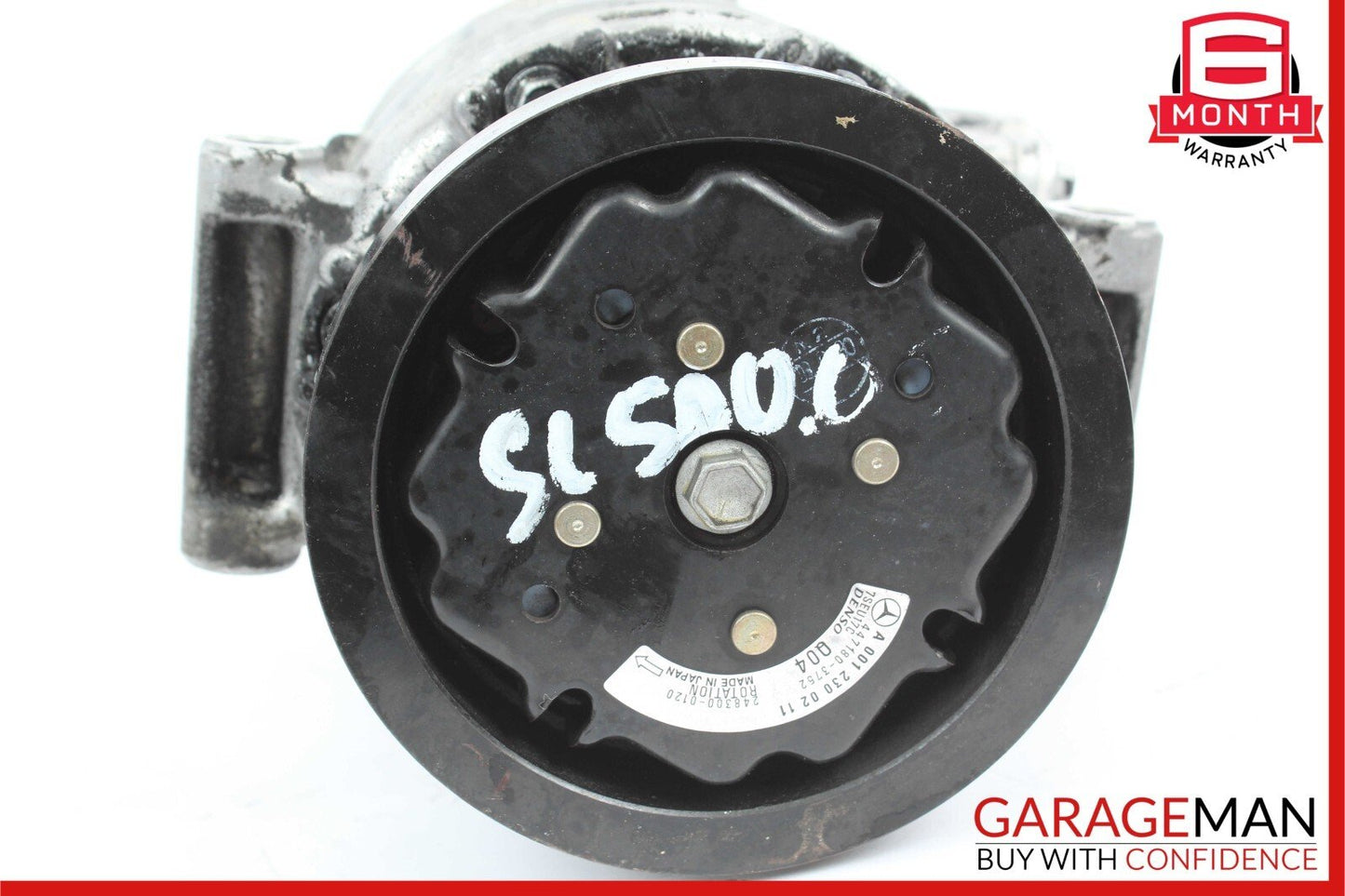 03-06 Mercedes R230 SL500 SL55 AC A/C Air Conditioning Compressor 0012300211 OEM
