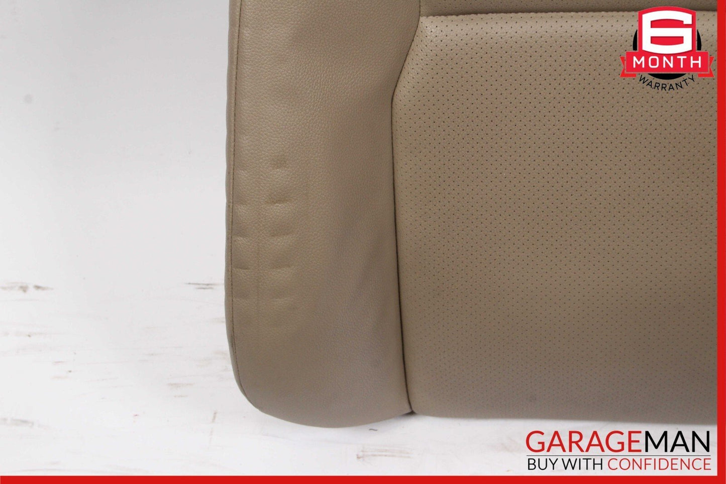 10-15 Mercedes X204 GLK350 Front Left Top Upper Seat Cushion Cover Brown OEM