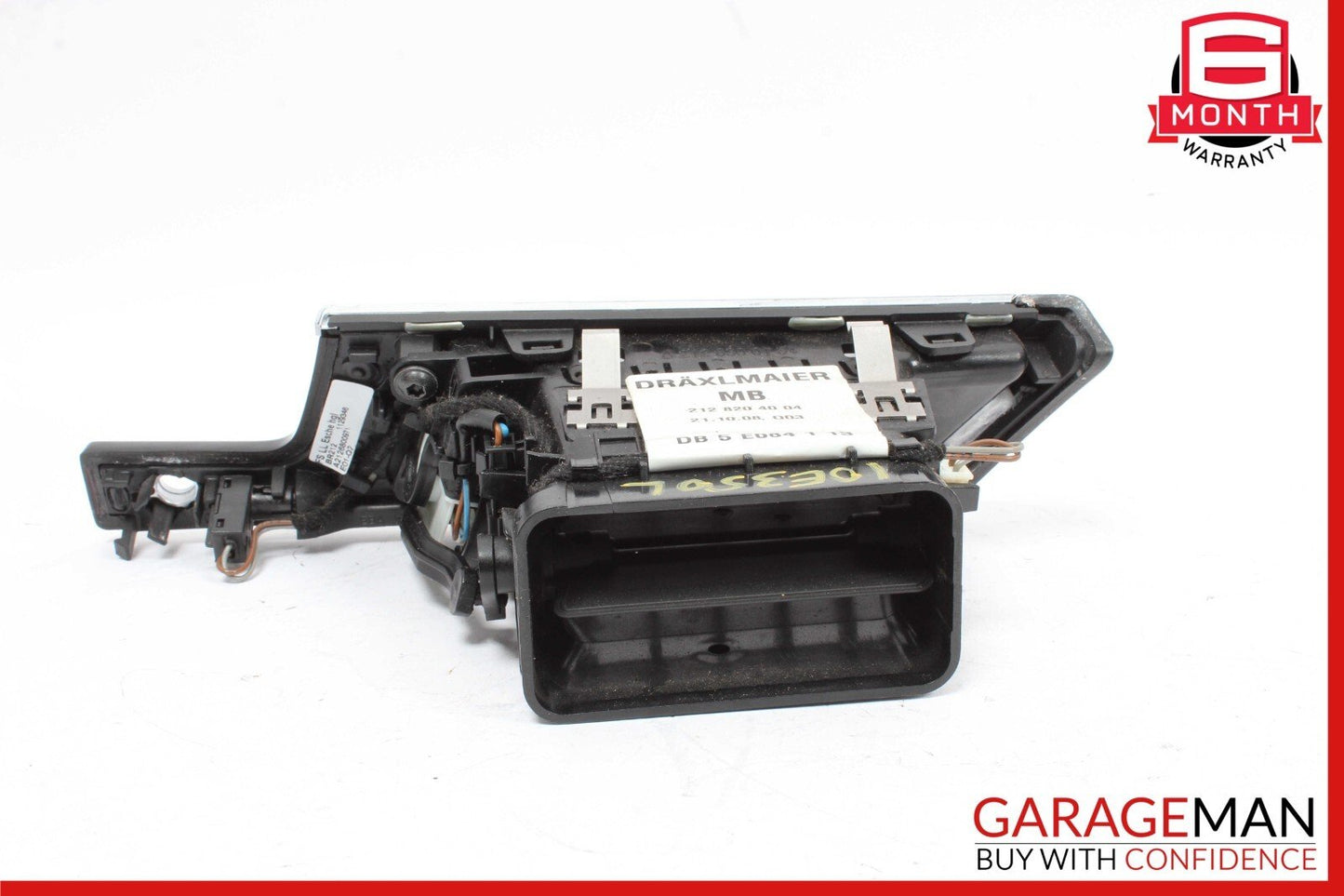 10-13 Mercedes W212 E350 E250 Front Left Dash AC A/C Air Vent Grille Trim Wood