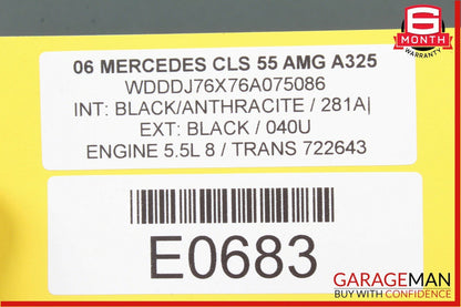 Mercedes CLS55 AMG Xenon HID Headlight Ballast Module Unit OEM