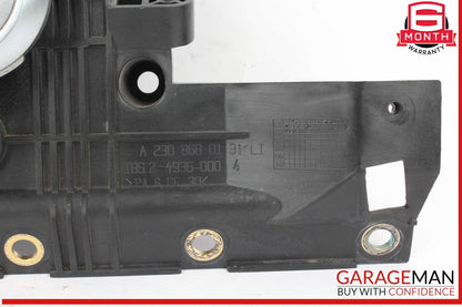 03-08 Mercedes R230 SL500 Rear Left Seat Belt Retractor Luggage w/ Speaker OEM