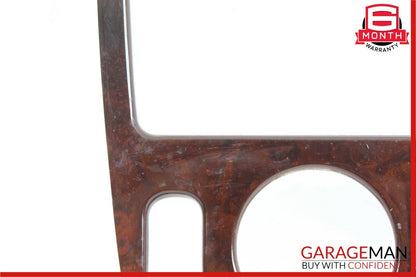 98-01 Mercedes W163 ML320 ML430 Center Console Trim Panel Cover Bezel Wood OEM
