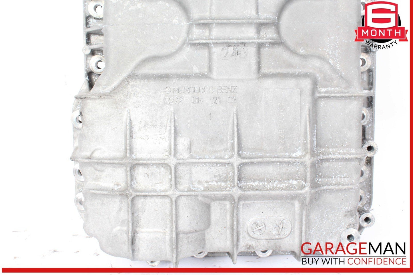 05-11 Mercedes W203 C230 Engine Upper Oil Sump Baffle Pan 2720142102 OEM