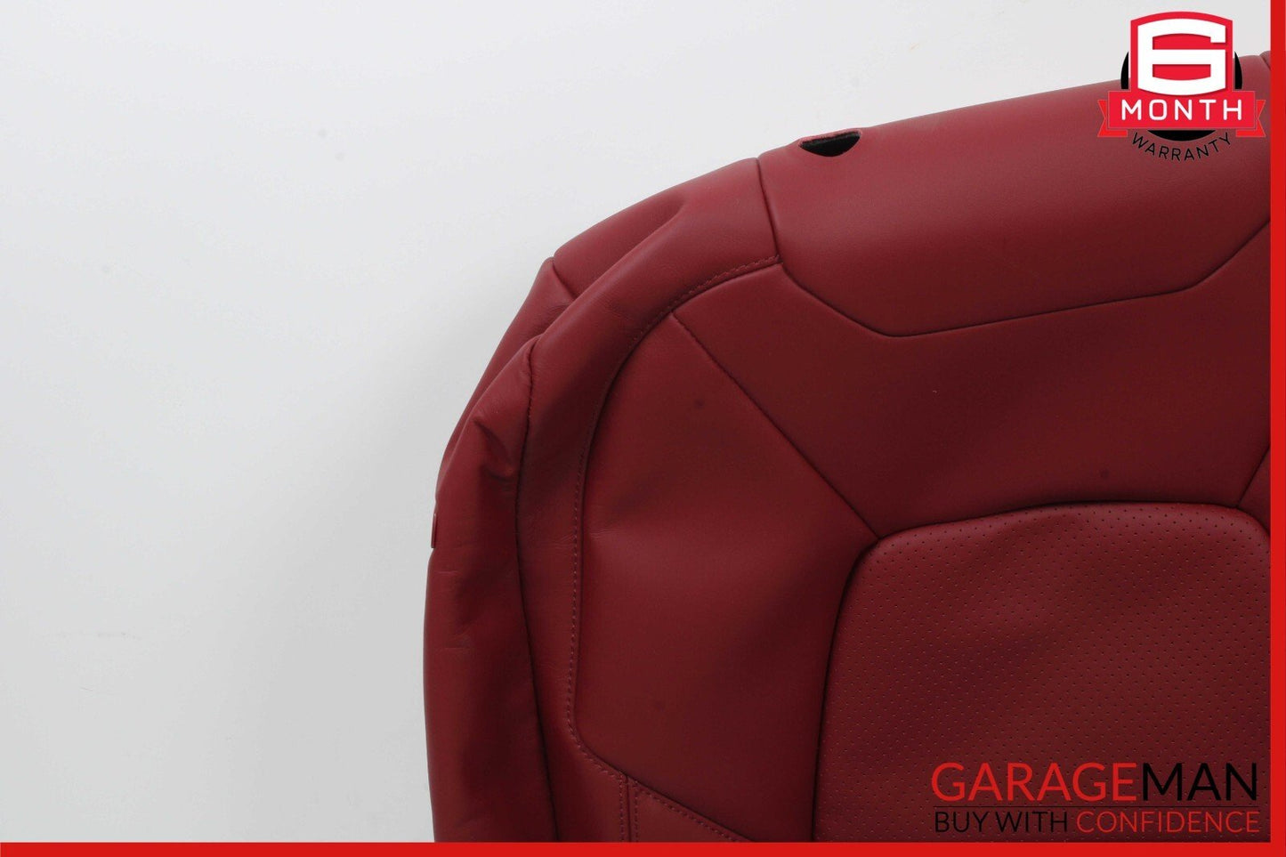 19-22 Porsche Cayenne Rear Right Side Top Upper Seat Cushion Cover Red