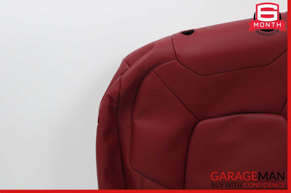 19-22 Porsche Cayenne Rear Right Side Top Upper Seat Cushion Cover Red
