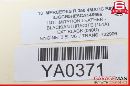 06-17 Mercedes W251 R350 C300 Front Left Side Seat Adjustment Control Switch OEM