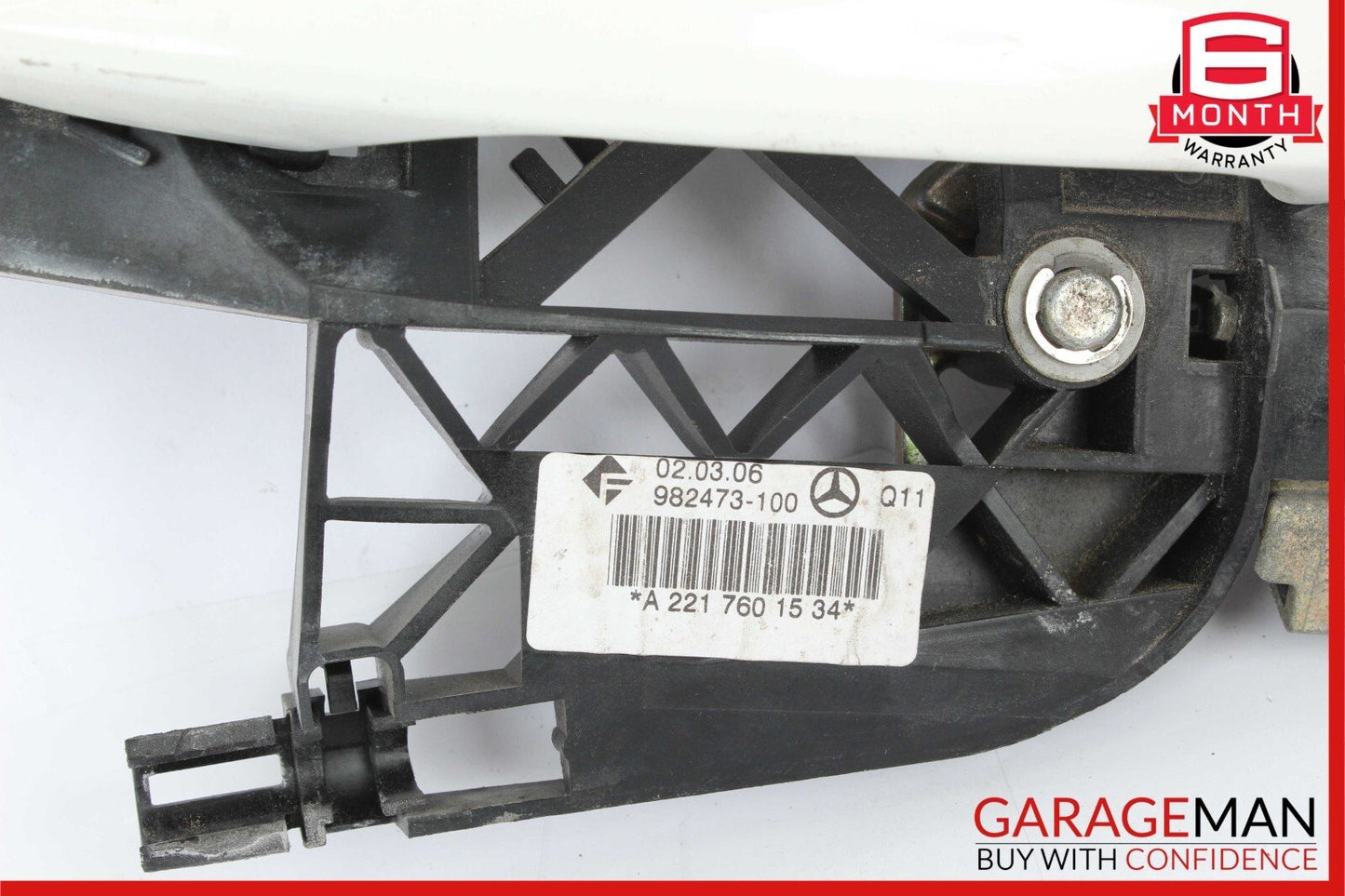 07-13 Mercedes W221 S550 S400 Rear Left Side Exterior Door Handle Assembly OEM
