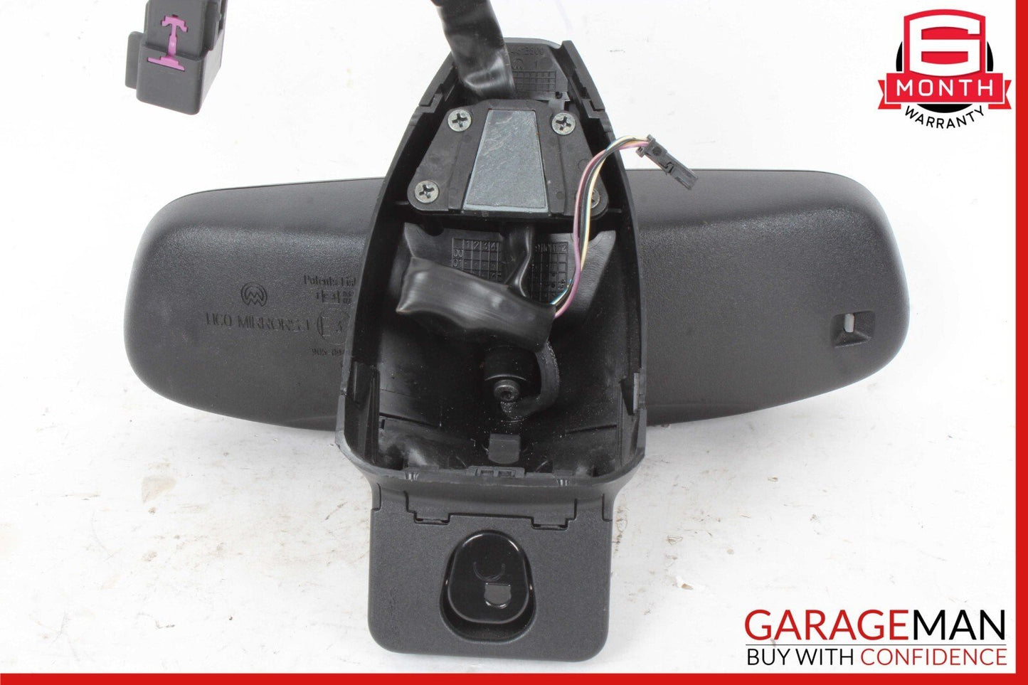 03-13 Maserati Quattroporte M139 Interior Rear View Mirror Black OEM