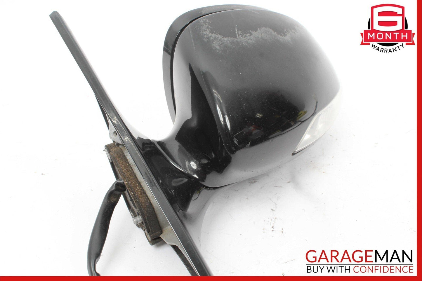 06-08 Mercedes W219 CLS500 Front Left Side Mirror Door Rear View Black OEM
