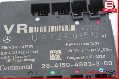 08-18 Mercedes W204 C250 C300 SLK250 Front Right Side Door Control Module Unit