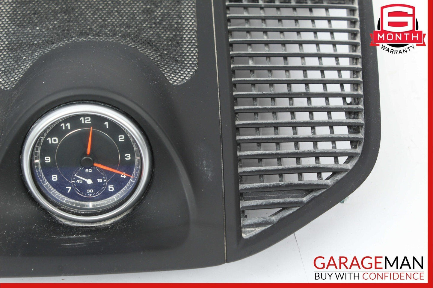 15-23 Porsche Macan 95B Instrument Panel Center Dash Clock Trim Cover Black OEM