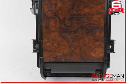 06-11 Mercedes W219 CLS500 Rear Center Console Armrest Arm Rest Wood OEM